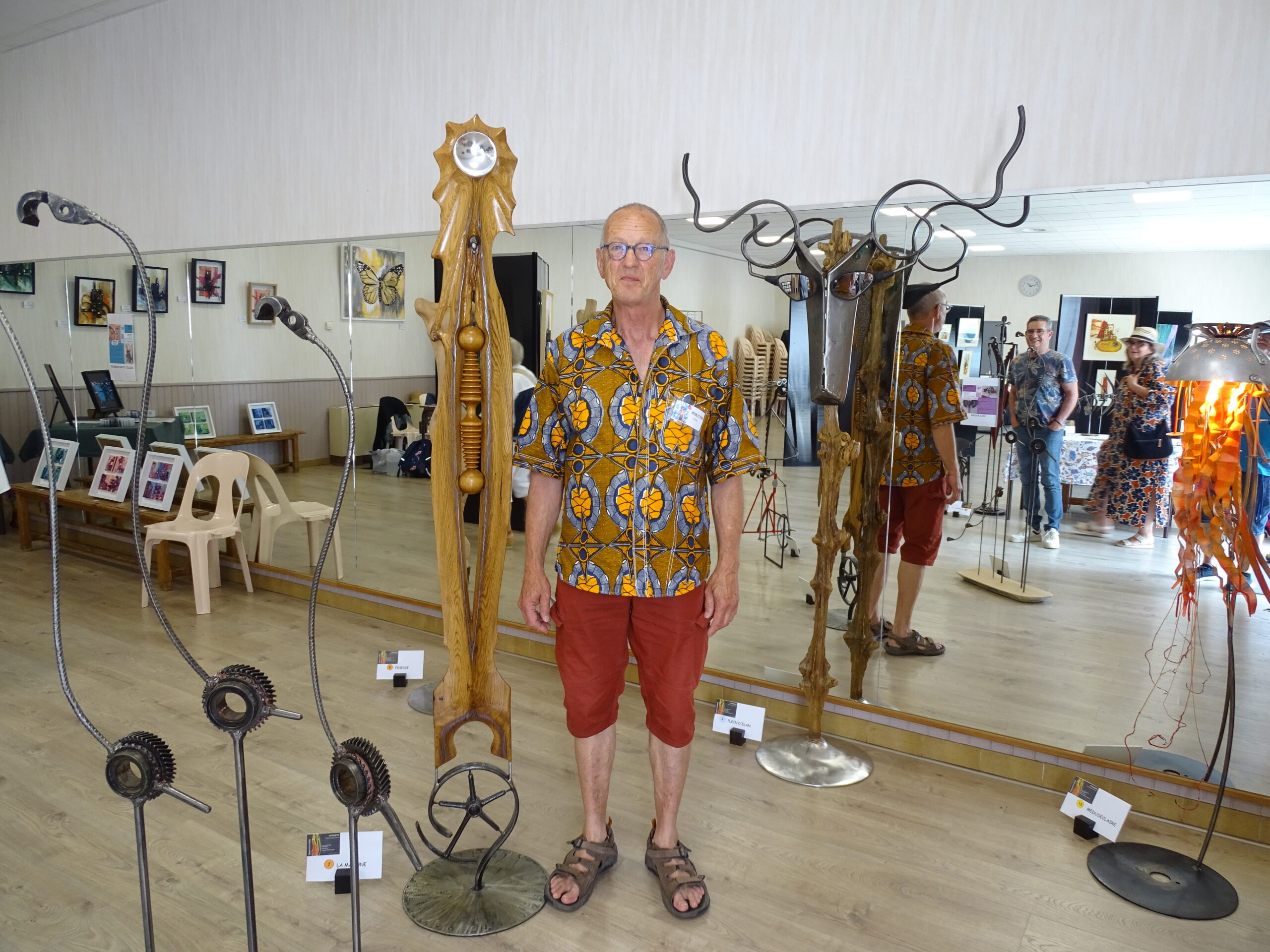 Hêtre et fer Festival d'artistes de Rocheservière