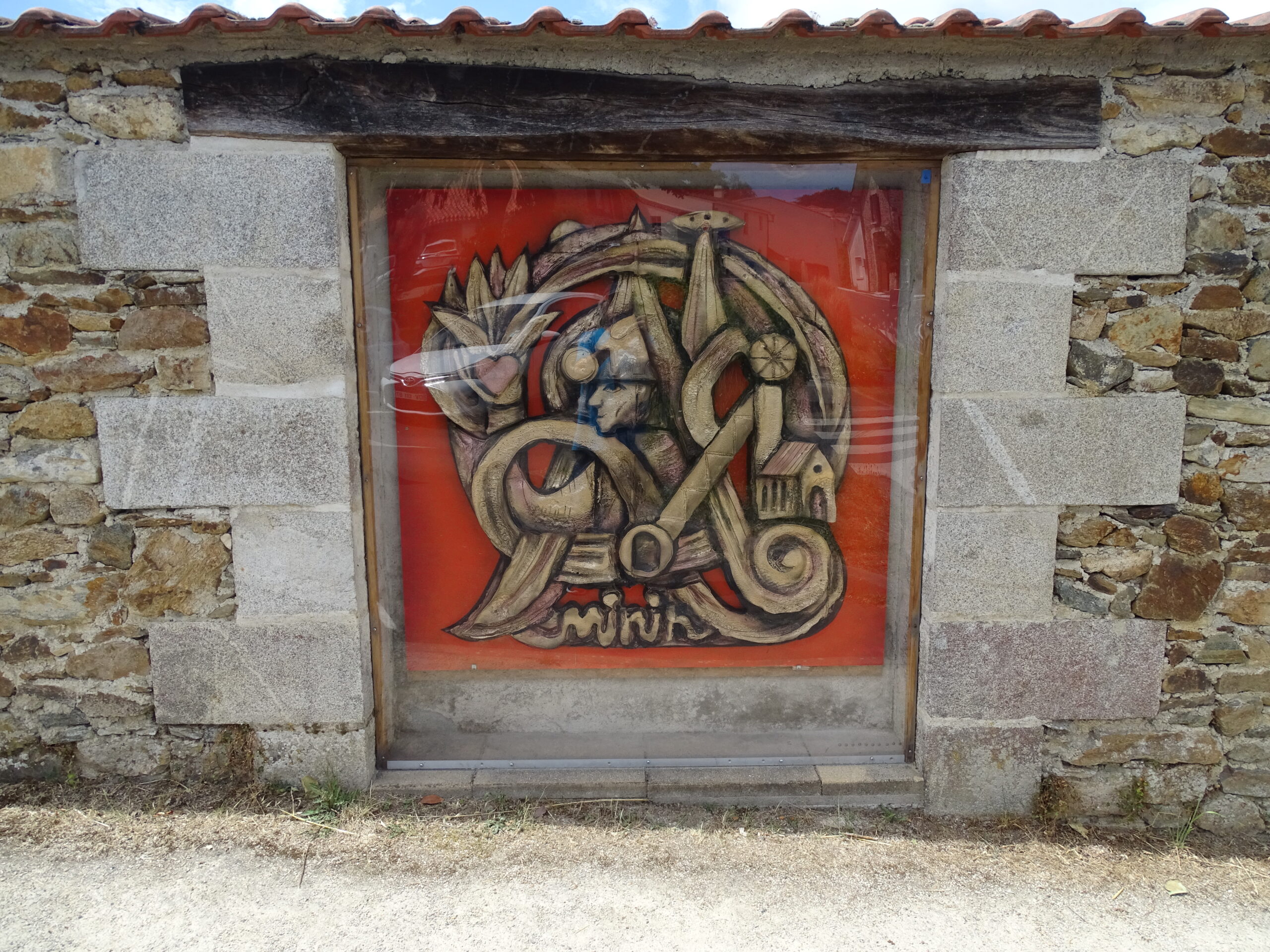 Roman Minin Niche monumentale Festival d'artistes de Rocheservière